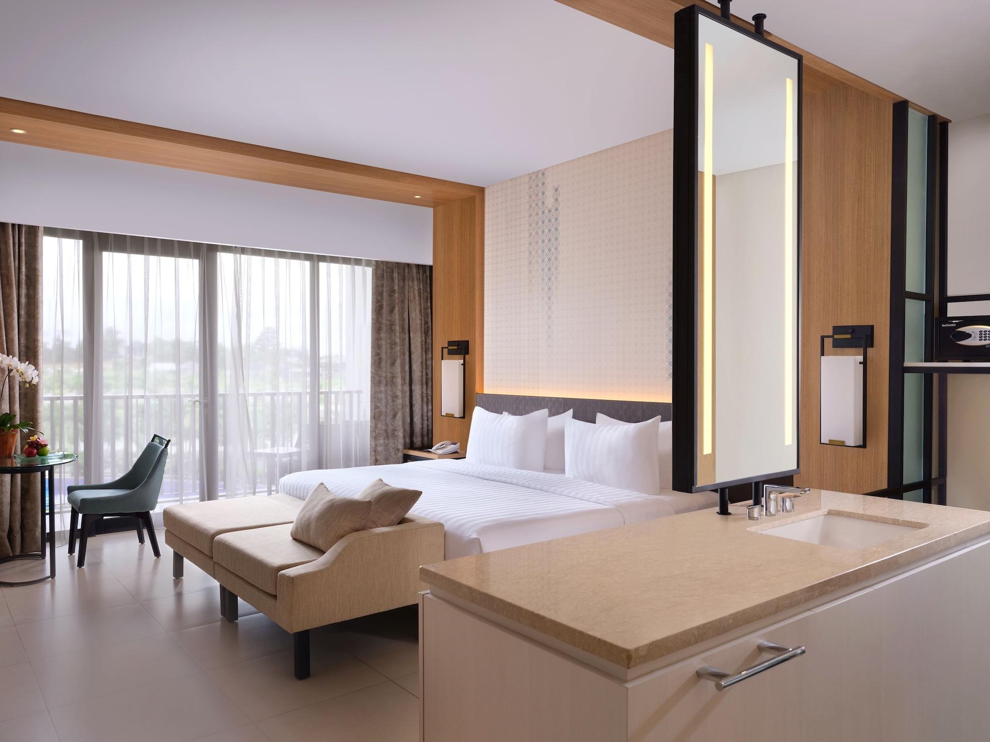 Hotel Santika Premiere Bandara Palembang Kültér fotó