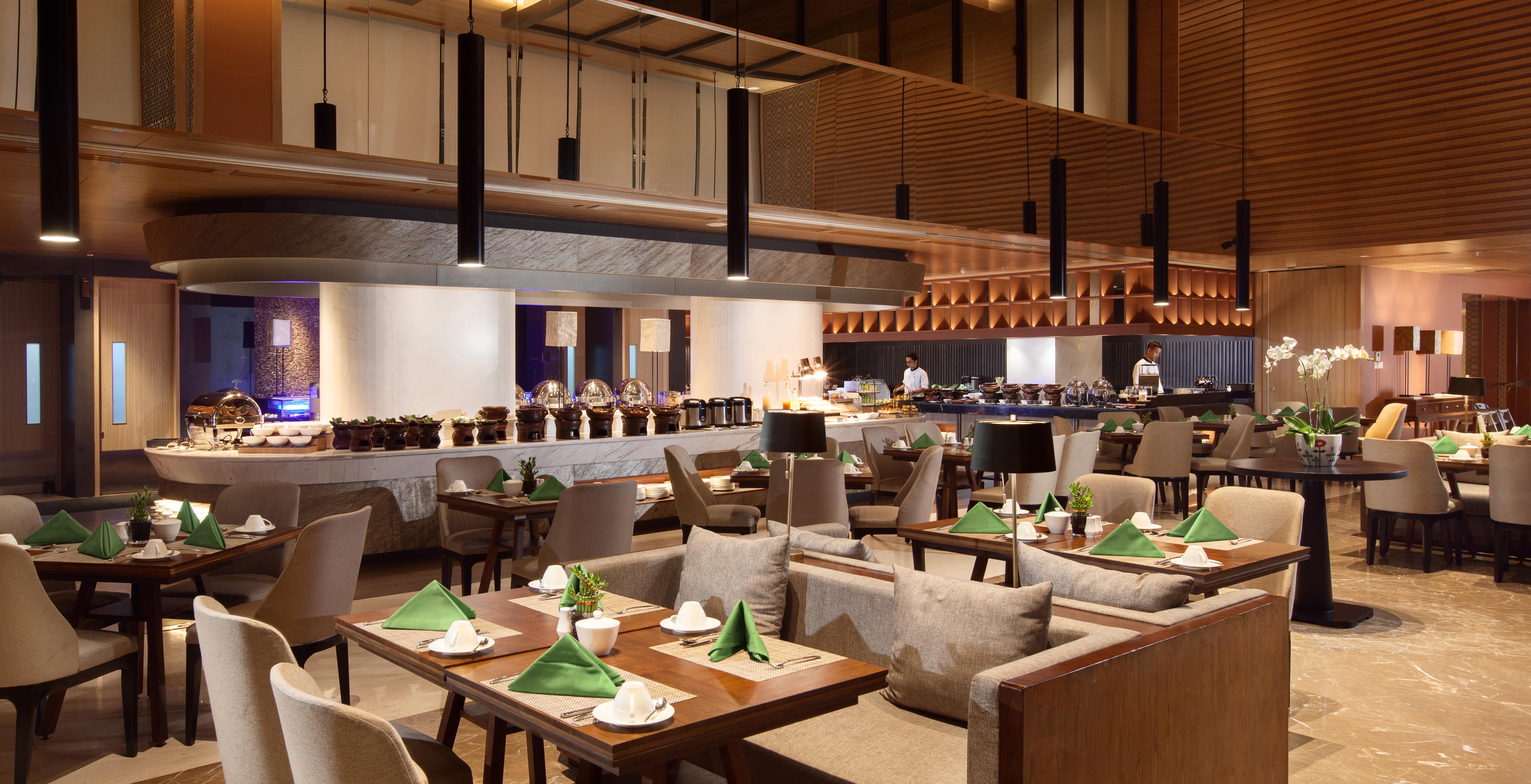 Hotel Santika Premiere Bandara Palembang Kültér fotó