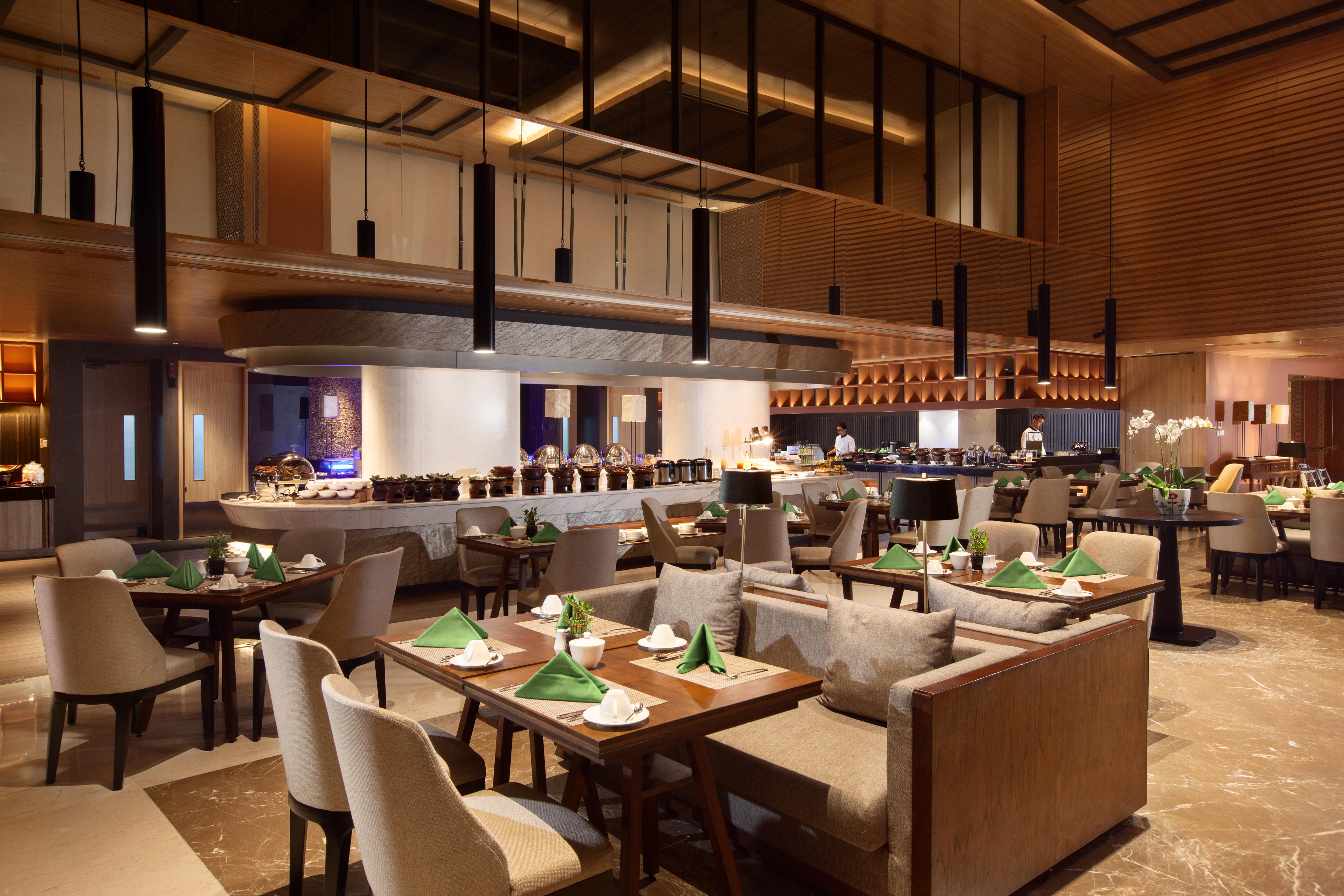 Hotel Santika Premiere Bandara Palembang Kültér fotó